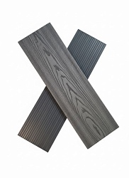 Винтаж брашир черный 140х24